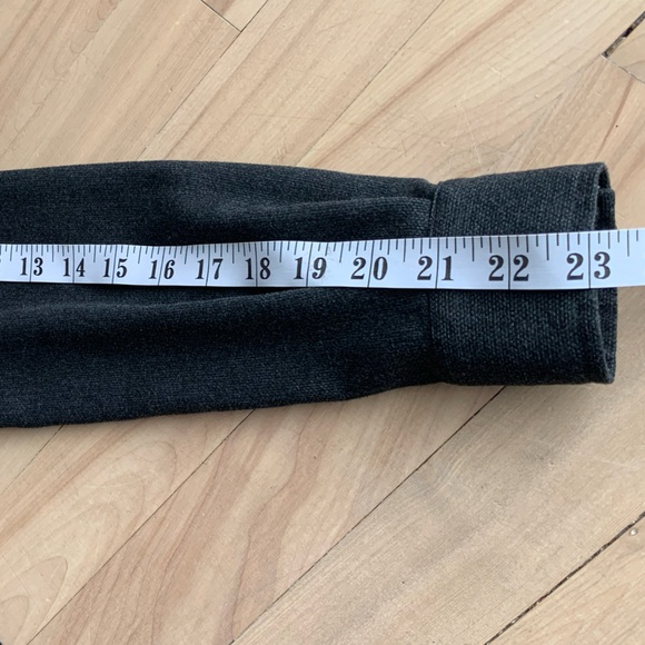 ZARA - Charcoal Shirt Dress | Long Sleeve, Pocket Detail - Picture 8 of 10